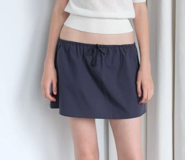 Geel - Mina Mini Skirt - Navy
